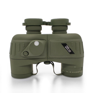 Jumelles marines étanches et anti-buée 7x50 avec télémètre interne et boussole pour la navigation, la navigation de plaisance, la pêche, les sports nautiques - Product Image 1