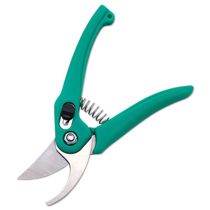 Garden Pruning Shears Stainless Steel Bypass Green Handle For Flower Branch Cutting - Product Image 3