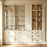 Armoire de salon modulaire en bois massif, moderne, durable, écologique, personnalisée, avec 5 tiroirs, pour usage hôtelier