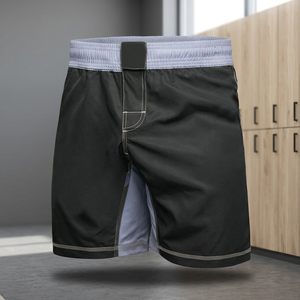 Custom Logo Professional Durable <b>Grappling</b> <b>Shorts</b> MMA BJJ Fighting Shrink-Proof Heat-Transfer Printing Breathable Lightweight - Product Image 3