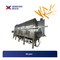 Frites En Frites Frites Friet Lijn Volledig Automatisch 1000Kg/U 1/4 Bevroren Vinger Aardappel Frietjes Maken Machine