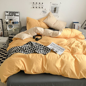 Bán buôn hỗn hợp polyester cotton bộ đồ giường giá rẻ giá cả phải chăng thoải mái Bộ giường - Product Image 4