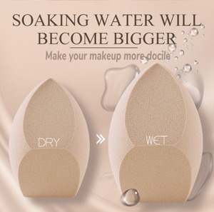 ฟองน้ำแต่งหน้าขนาดใหญ่ ปราศจากน้ำยาง สำหรับลงรองพื้นและเครื่องสำอาง - Product Image 2