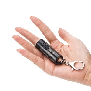 Miglior regalo fischietto torcia portachiavi luce portatile portatile Super luminoso TYPE-C ricarica lavoro di emergenza luce da campeggio - Product Image 1