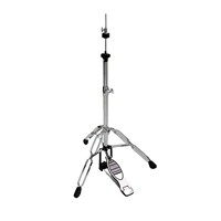 Nouvelle taille Chrome Metal 19/22/25mm Hi-hat Cymbale Stand Avec Pédale pour Ensembles de Batterie