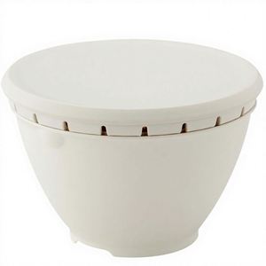 RISU N Libraliste Durable <b>Bowl</b> and Colander Set S <b>Lid</b> White Made in Japan <b>Microwave</b> Safe 18cm GLIB112 - Product Image 3