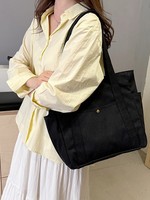 Sac fourre-tout en toile de coton réutilisable et écologique, résistant, personnalisable, vente en gros, sac vierge pour cadeaux