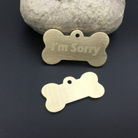 Plaques d'identification pour animaux de compagnie en laiton massif, plaques de protection pour chats, plaques militaires, plaques d'identification rondes en forme d'os pour animaux, plaques d'identification vierges, plaques d'identification personnalisées avec logo, plaques d'identification en laiton personnalisées en forme d'os