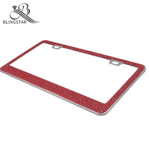 Рамки номерного знака со стразами для женщин и девочек - Product Image 6