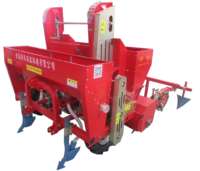 HONGZHU Nouvelle Semoir manuel à pommes de terre à 2 rangs en acier, origine Shandong, machine agricole à haute productivité, garantie 1 an