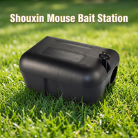 Nouveau produit phare 2026 : Station d'appâtage pour souris compacte et portable, robuste, en plastique, pour le jardin, pour attraper les rats