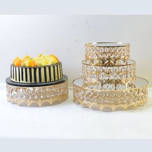 Phong cách Châu Âu Wedding party thực phẩm vương miện bánh đứng pha lê tráng miệng cửa hàng hiển thị đứng Set - Product Image 4