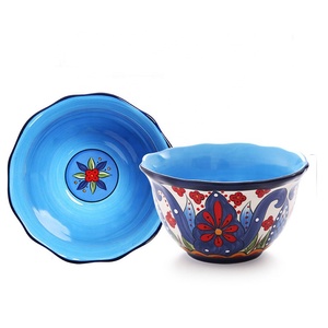 Household Hand-painted Large Steak Ruffled Plate <b>square</b> Plate <b>Set</b> - Product Image 5