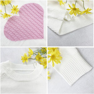 Cárdigan de cuello de Cachemira para mujer, suéteres de punto de gran tamaño, personalizados, para invierno y otoño - Product Image 5