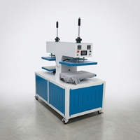 Machine de gaufrage semi-automatique à tête unique, nouveau modèle, équipement de pose de colle pour estampage 3D concave-convexe sur tissu