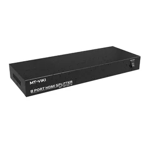 Meilleur vente 4K HDMI splitter /8 Port Soutien 3D Plein Ultra HD 1080P 4K x 2K @ 30Hz 8 port HDMI Splitter