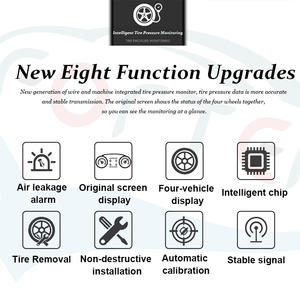 OBD TPMS Sistema de Monitoramento da Pressão dos Pneus Inteligente 12V Digital Calibre Do Pneu <span class=keywords><strong>Display</strong></span> <span class=keywords><strong>LCD</strong></span> Para Toyota Camry 8th gen 2018 2019 2020 - Product Image 5