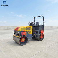 Compacteur à rouleaux pour asphalte routier de 1,5 tonne avec tambour lisse à vendre