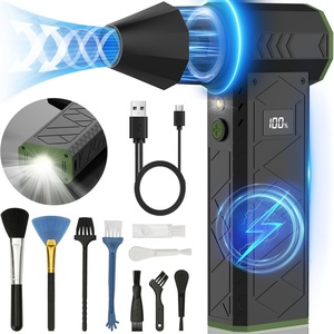 Ventilador Eléctrico Recargable de 8000mAh, 130000 RPM, Portátil, para Auto, Computadora, Teclado, Uso en Exteriores y Hoteles - Product Image 1