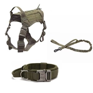 Correa Reflectante Táctica Impermeable para Perro con Hebilla, Material de Poliéster Cómodo, para Perros Medianos y Grandes, Entrenamiento y Senderismo - Product Image 4