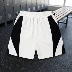 <b>Men</b> Contrast Binding Color Blocking Swim <b>Trunk</b> Drawstring Shorts Regular Fit Breathable Woven Spandex Polyester - Product Image 1