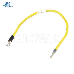 Faisceau de fils isolé jaune personnalisé pour bornes d'extrémité de cordon - Product Image 6