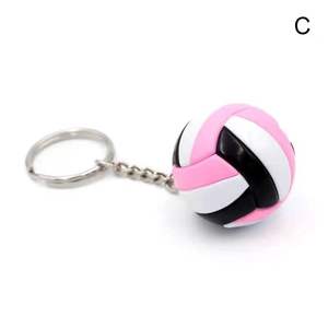 ZP-Best Price Llaveros deportivos de goma de alta calidad Mini bola creativa personalizada Llavero de PVC duradero para obsequio de fútbol - Product Image 6