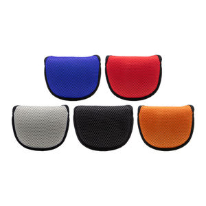 High Quality Golf Headcovers Mallet <b>Putter</b> Embroidery Golf Club <b>Head</b> CoversSolid-color Nylon Mallet <b>Putter</b> <b>Cover</b> - Product Image 3