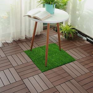 Plancher en vinyle de luxe WPC résistant aux intempéries, écologique, imperméable, à verrouillage, en chêne lisse contemporain pour extérieur, 4-6 mm - Product Image 4