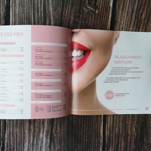 Tùy Chỉnh In Offset Quảng Trường Brochure Đầy Đủ Màu Sắc Tập Sách In Ấn Sản Xuất 4c + 4c CMYK Pantone Matt Phim Nhiều Lớp - Product Image 2