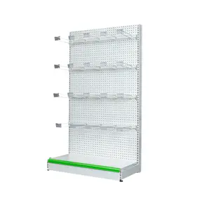 Convenience store supermarket shelf display rack grain oilwinedepartment storesnacksmulti-layer storage shelf thickened