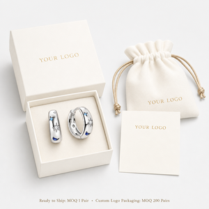 Pendientes de estrella y luna para mujer, joyería de moda minimalista y elegante para uso diario, regalo - Product Image 6