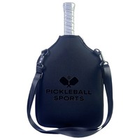 Nouveau sac de raquette de tennis, de badminton et de pickleball durable et protecteur, ensemble de sac à dos portable en matériau de plongée pour l'extérieur, 32x23x3cm, solide
