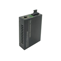 Gigabit Ticari Medya Dönüştürücü 10/100/1000M RJ45 + 1000Base-X Dubleks SC 20KM Fiber Optik Ekipman