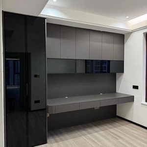 Muebles Gabinetes para sala de estar Librería Estantería moderna de lujo para sala de estar - Product Image 3