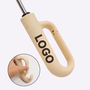 Wholesales Vintage Novelty <b>Folding</b> Umbrella Portable 3 <b>Folding</b> Hanging Uv Resistant Black Umbrella with Custom Logo - Product Image 6