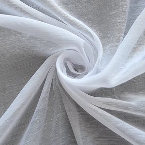 ผ้าม่านโปร่งบางโปร่งแสง118 "ผ้า100% โพลีเอสเตอร์น้ำหนักเบาสารหน่วงไฟโดยธรรมชาติ - Product Image 1