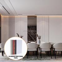 Panneau mural intérieur haut de gamme, non toxique et sans formaldéhyde, revêtement entièrement en aluminium avec isolation thermique
