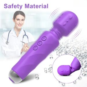 Vibrador Eléctrico Potente para Adultos, Resistente al Agua IPX7, Recargable por USB, para Masaje Corporal Femenino - Product Image 3