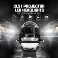 Chenlang – Lentille de projecteur bi-LED 3 pouces la moins chère, 110W, pour rénovation automobile RHD LHD, phare LED à découpe plate