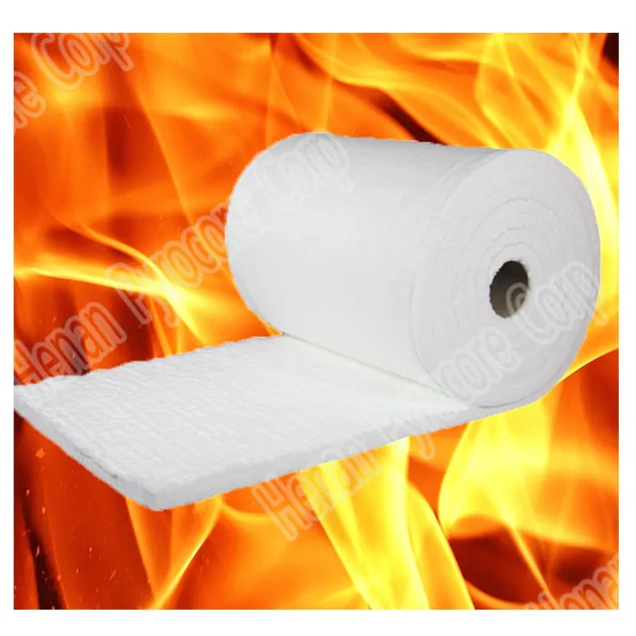 1260 2300f 2600f Kaowool Refractory Ceramic Fiber Composite Aluminum Silicate Fireproof Paint Roll Ceramic Fiber Blanket