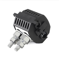 Clip de pénétration pour ancrage au sol avec boîtier en cuivre/aluminium pour connecteur de ligne électrique aérienne, décapage