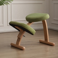 Tabourets en gros posture de yoga extensible chaise à genoux ergonomique chaise à bascule chaise de genou droite pour table de cou de dos