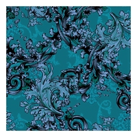Tela de Poliéster Koshibo Chiffon con Diferentes Tipos de Estampados Florales, Impresión Digital para Vestidos de Novia, Tela para Diseñar Blusas para Mujer
