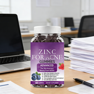 Gomitas de Belleza de Marca Privada OEM con L-Glutatión, Zinc, Vitaminas C y E, Calcio, Veganas para Adultos, para Aclarar la Piel y el Crecimiento del Cabello - Product Image 5