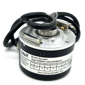 Encoder Rotatorio Incremental de Eje Hueco de 60mm con Salida Line Driver 1024p/r, Sensor Óptico de Velocidad y Ángulo con Orificio de 10mm GHH60-10G1024BML5 H - Product Image 1