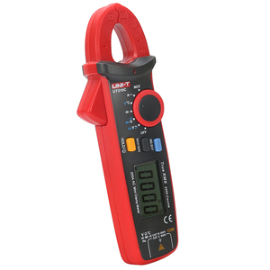 Pinza Amperimétrica Digital Mini UT210C para Electricistas, Instalación de Electrodomésticos, Medición de Voltaje, Temperatura y Corriente - Product Image 1