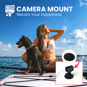 Entrepôt américain livraison gratuite planche de <span class=keywords><strong>paddle</strong></span> <span class=keywords><strong>gonflable</strong></span> planche de surf <span class=keywords><strong>rose</strong></span> Outdoor Traveler Paddleboarding - Product Image 5