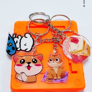 Cosplay JZ pour <span class=keywords><strong>Genshin</strong></span> Impact Anime, figurine en plastique imprimée UV, pendentif personnalisé Kazuha, <span class=keywords><strong>porte</strong></span>-clés en acrylique mignon - Product Image 3