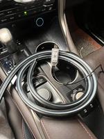 Lumière ambiante holographique en acrylique sans fil contrôlée par application, lampe décorative pour pare-brise de voiture, éclairage ambiant pour voiture